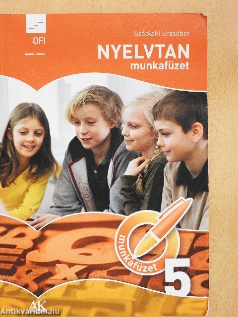 Nyelvtan munkafüzet 5.