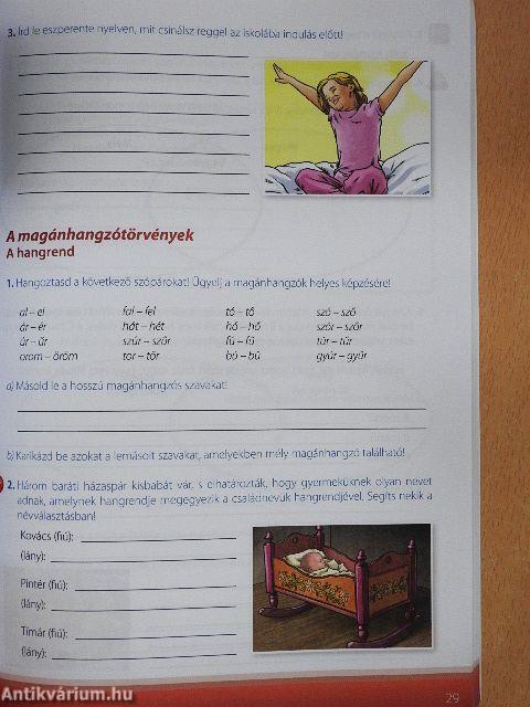Nyelvtan munkafüzet 5.