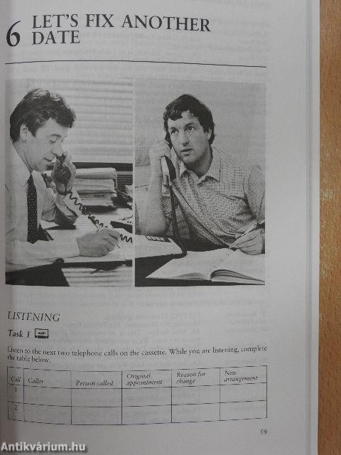 Telephoning in English - 2 db kazettával