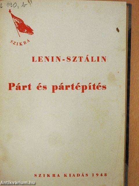 Párt és pártépítés