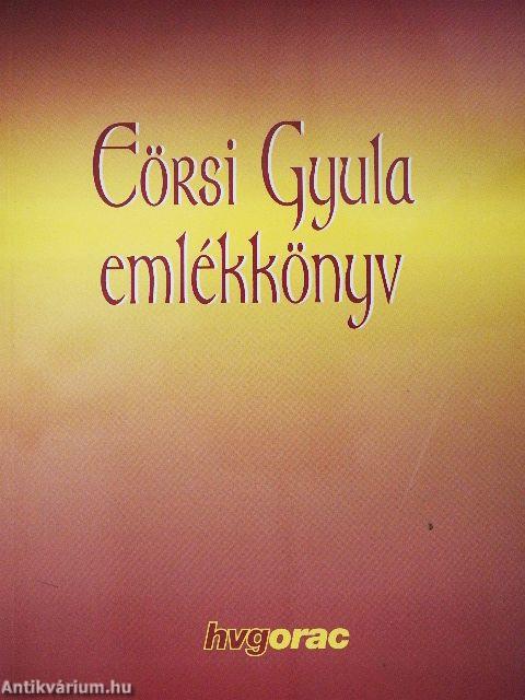 Eörsi Gyula emlékkönyv