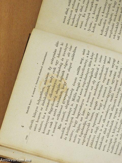 Huszonöt év Magyarország történelméből III. (töredék)