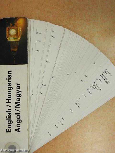 Angol-magyar/magyar-angol turistaszótár