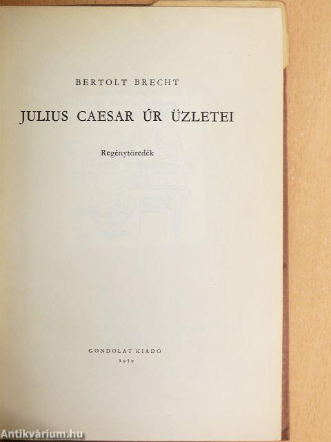 Julius Caesar úr üzletei