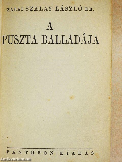 A puszta balladája