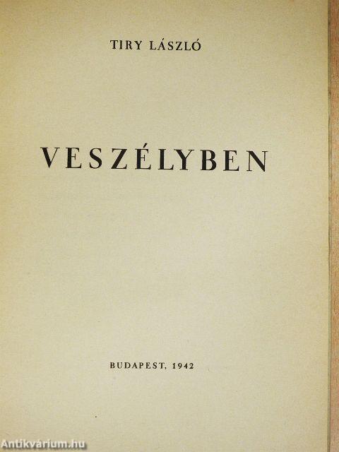 Veszélyben (Tiltólistás kötet)