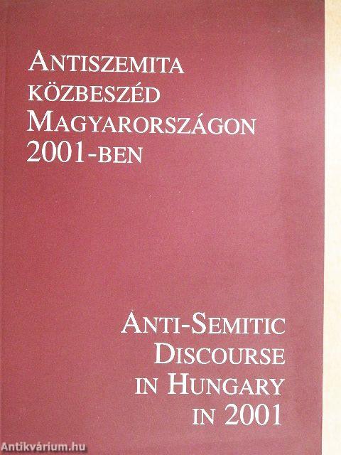 Antiszemita közbeszéd Magyarországon 2001-ben