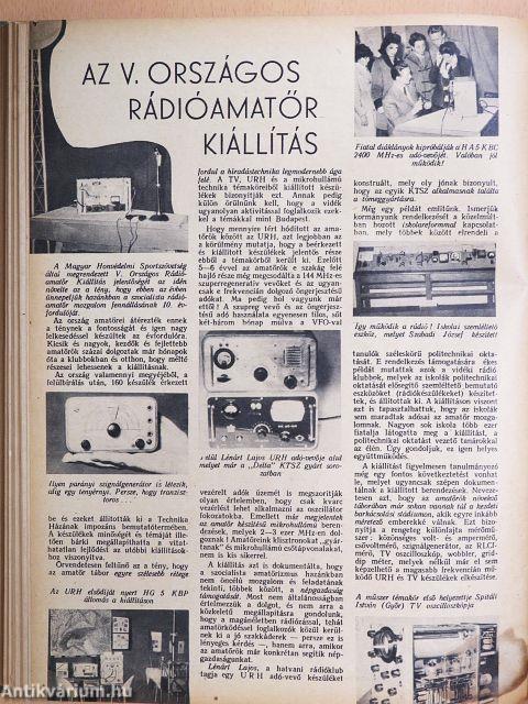 Rádiótechnika 1960. (nem teljes évfolyam)