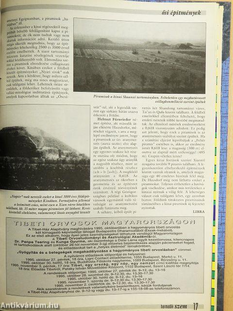 Harmadik Szem 1995. (nem teljes évfolyam)