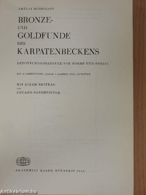Bronze- und Goldfunde des Karpatenbeckens