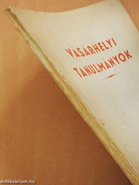 Vásárhelyi tanulmányok