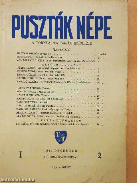 Puszták népe 1946. december