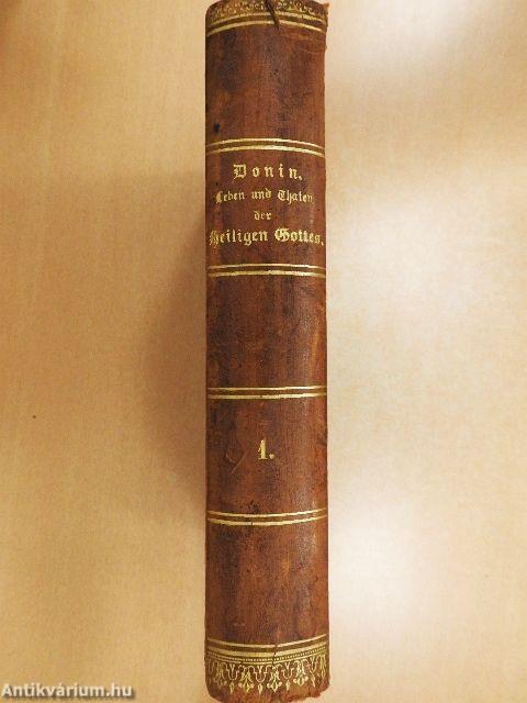 Leben und Thaten der Heiligen Gottes I. (gótbetűs)