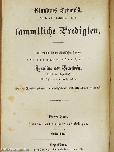 Predigten auf die Feste Christi des Herrn/Lobreden auf die Feste der Heiligen (gótbetűs)