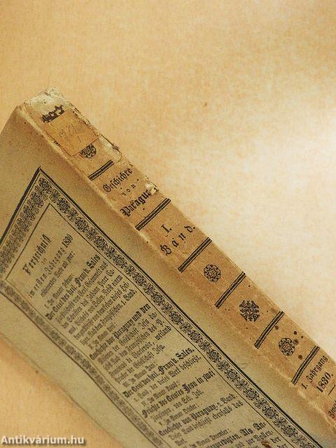 Geschichte von Paraguay, und den Missionen der Gesellschaft Jesu in diesen Ländern I. (gótbetűs) (töredék)