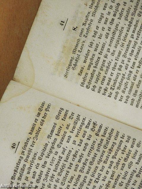 Geschichte von Paraguay, und den Missionen der Gesellschaft Jesu in diesen Ländern I. (gótbetűs) (töredék)