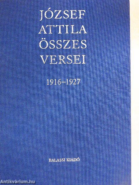 József Attila összes versei I-III.