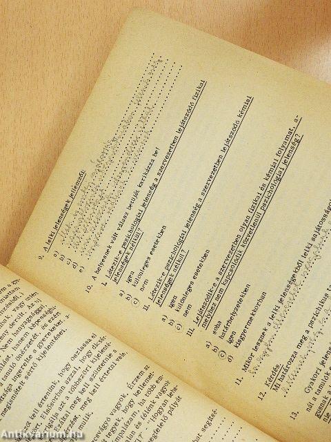 Pszichológiai gyakorlatok