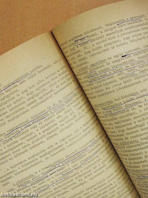A környezetismereti foglalkozások módszertana