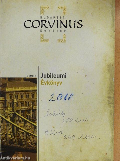 Budapesti Corvinus Egyetem Jubileumi Évkönyv 2018
