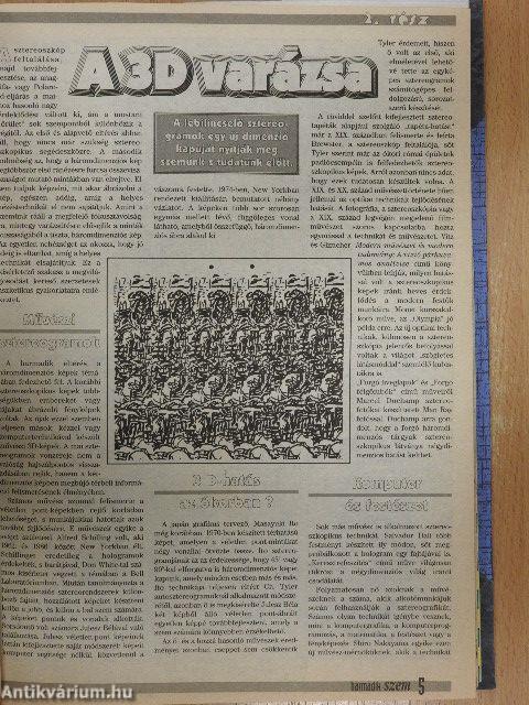 Harmadik Szem 1995. (nem teljes évfolyam)