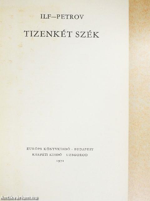 Tizenkét szék