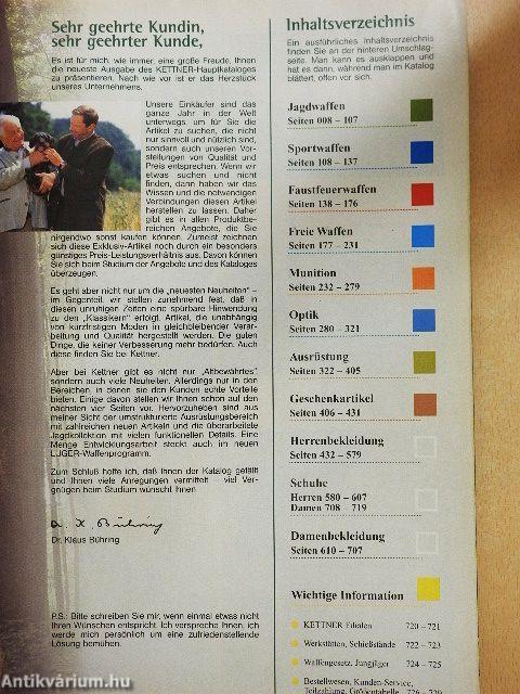 Eduard Kettner Waffenkatalog 1997/98