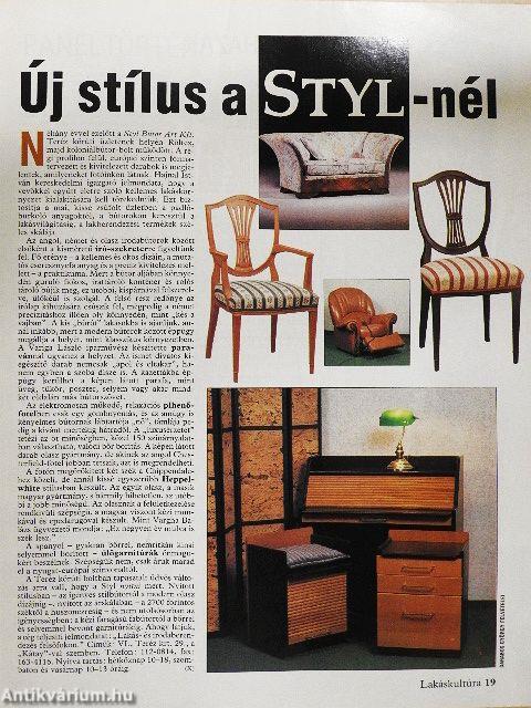 Lakáskultúra 1993. július