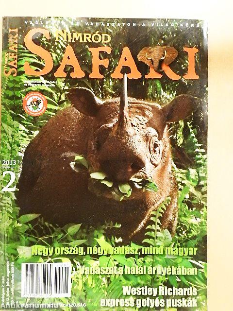 Nimród Safari 2013. június-július-augusztus