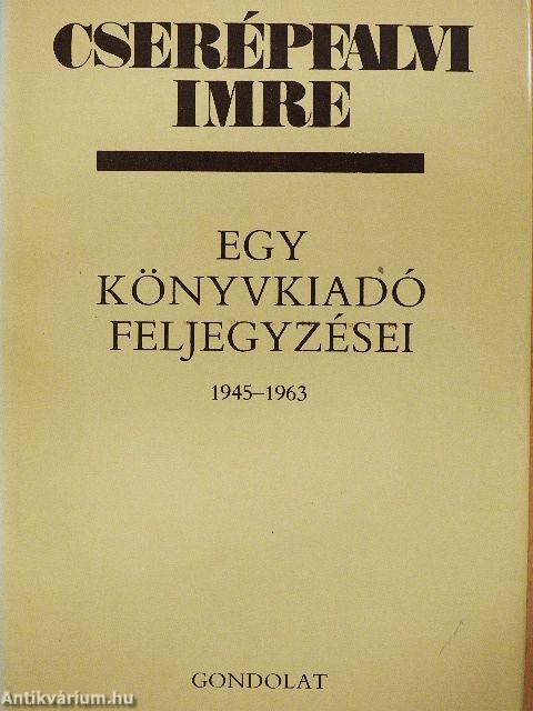 Egy könyvkiadó feljegyzései