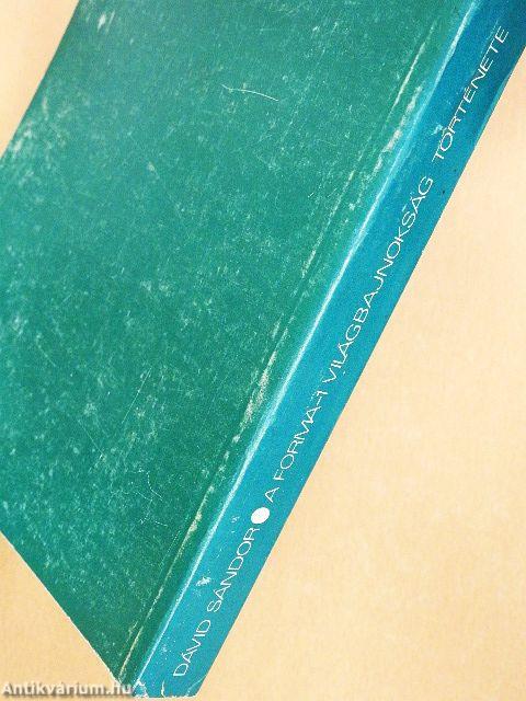 A Forma-1 világbajnokság története