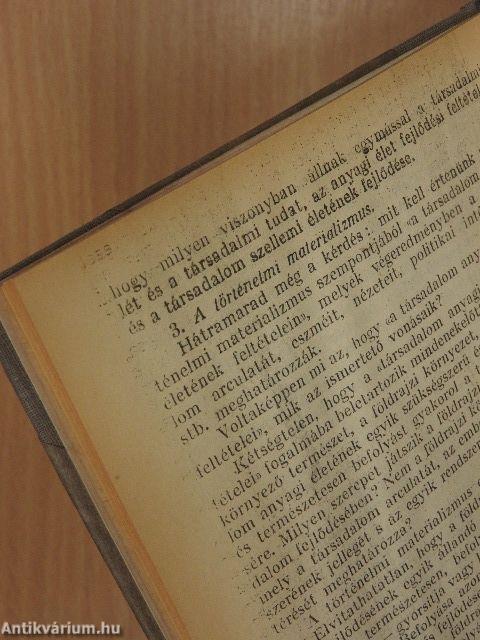 A dialektikus és a történelmi materializmusról