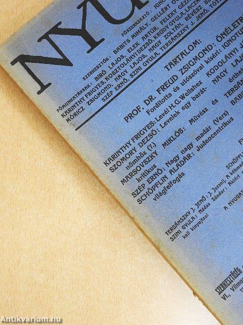 Nyugat 1925. augusztus 1.