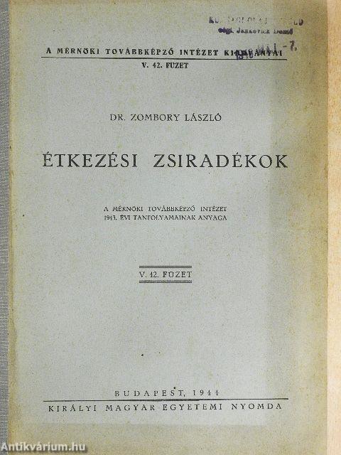 Étkezési zsiradékok