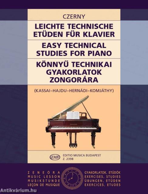 KÖNNYŰ TECHNIKAI GYAKORLATOK ZONGORÁRA