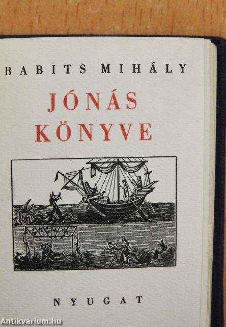 Jónás könyve (minikönyv)