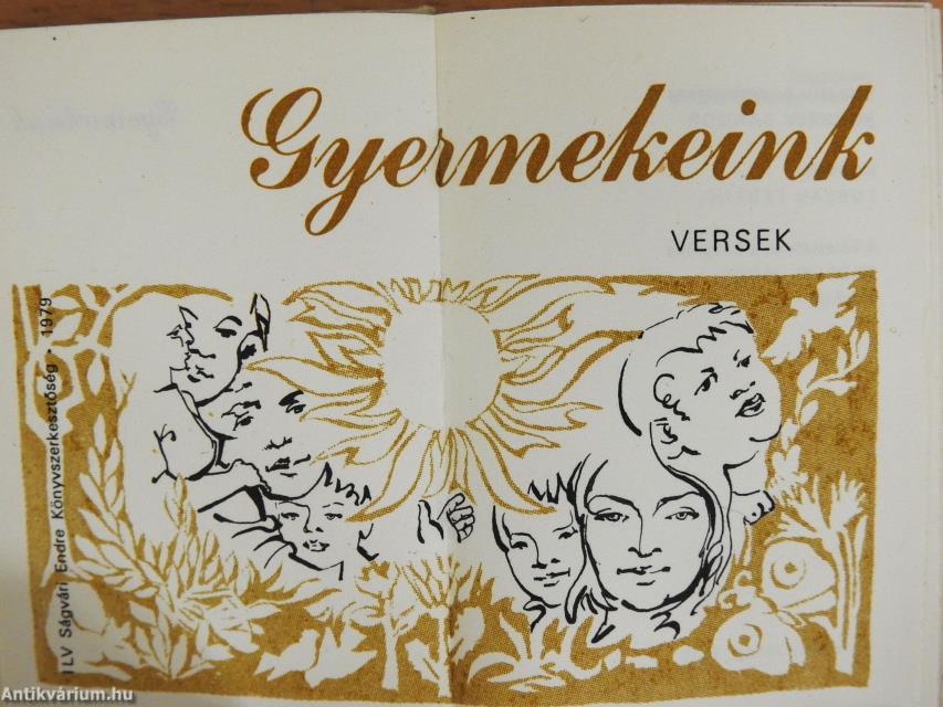 Gyermekeink (minikönyv) (számozott)