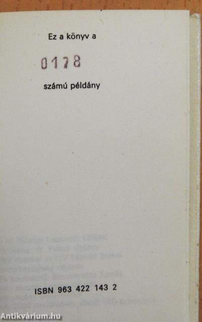 Gyermekeink (minikönyv) (számozott)