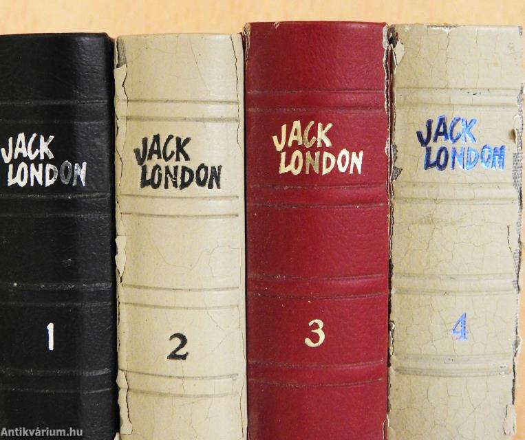 Jack London 1-4. (minikönyv) (számozott)