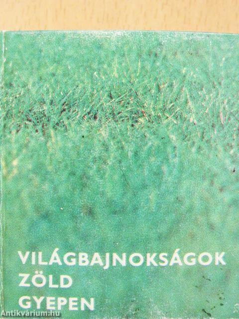 Világbajnokságok zöld gyepen (minikönyv) (számozott)