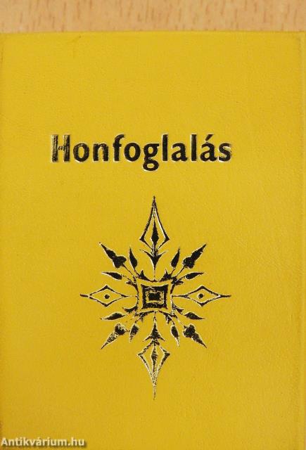 A honfoglalás (minikönyv)