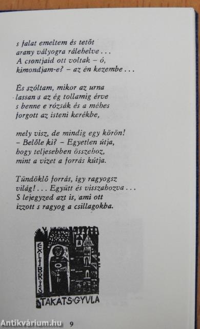 Takáts Gyula 75 éves (minikönyv)