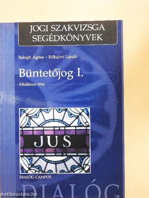 Büntetőjog I.