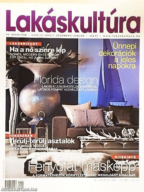 Lakáskultúra 2009/2010. december-január