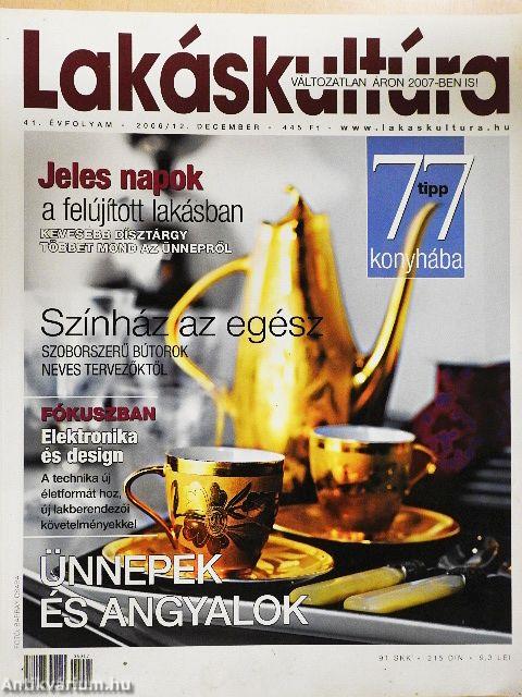 Lakáskultúra 2006. december