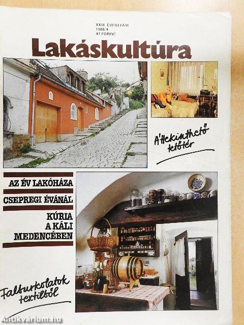 Lakáskultúra 1988/4.