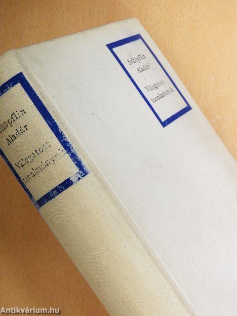 Válogatott tanulmányok