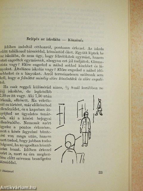 Amit minden diákunknak tudnia kell...