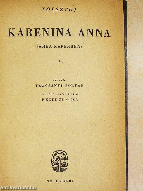 Karenina Anna I-IV.