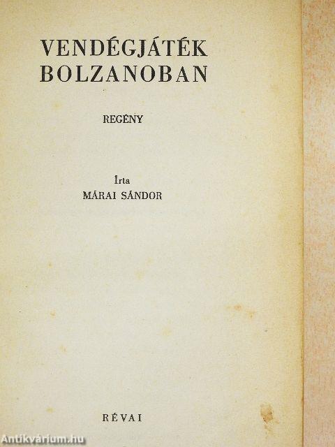 Vendégjáték Bolzanoban